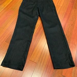 Men’s H&M linen dress pants size 34” black